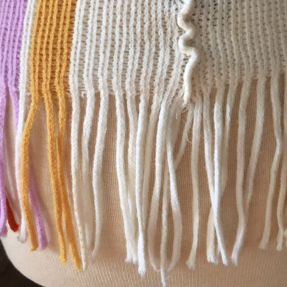 Striped Sweater Halter Top - Picture 4 of 7